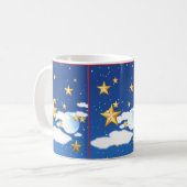 Golden sterren - koffiemok (Voorkant links)