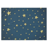 Golden sterren tafelkleed (Voorkant (Horizontaal))