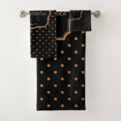 Golden Stippen Bad Handdoek (Insitu)