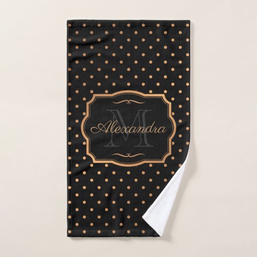 Golden Stippen Bad Handdoek (Handdoek)