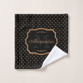 Golden Stippen Bad Handdoek (Wasdoekje)