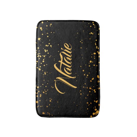 Golden Stippen Badmat (Voorkant Verticaal)