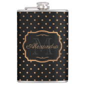 Golden Stippen Heupfles (Voorkant)