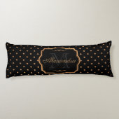 Golden Stippen Lichaamskussen (Achterkant)