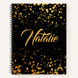 Golden Stippen Notitieboek