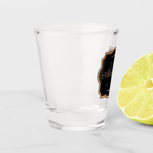 Golden Stippen Shot Glas (Links)