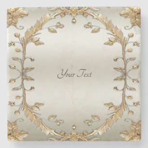 Golden  Stone Onderzetter