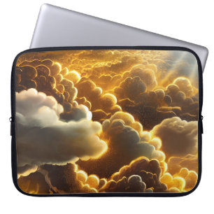 GOLDEN STORM KLEUREN MET SCHIJNSTAR LAPTOP SLEEVE