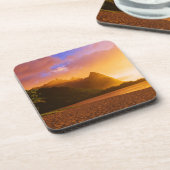 Golden strand sunset, Hawaii Drankjes Onderzetter (Linkerzijde)