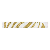 Golden strepen, tijgerstrepen, patroon grosgrain lint (Voorkant)