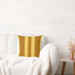 Golden Striped Kerstmis Kussen