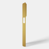 Golden Stripes Black Treble Clef Muzieknoten Case-Mate iPhone Case (Achterkant / Rechts)