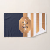Golden Stripes Pattern Bad Handdoek (Handdoek)