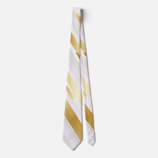 Golden Stripes Stropdas (Voorkant)