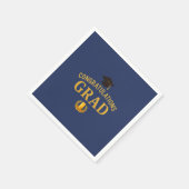 Golden Success Afstuderen Thema - Royal & Gold Servet (Hoek)