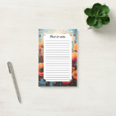 Golden Summer Glow Poppy Paradise Post-it® Notes (Kantoor)