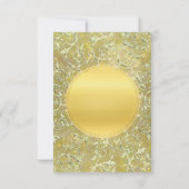 Golden Sun-achtergrond Kaart (Achterkant)