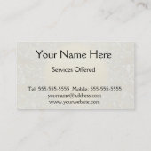 Golden Sun-achtergrond Visitekaartje (Achterkant)