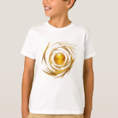 Golden Sun Art Kind Basic T-shirt (Voorkant)