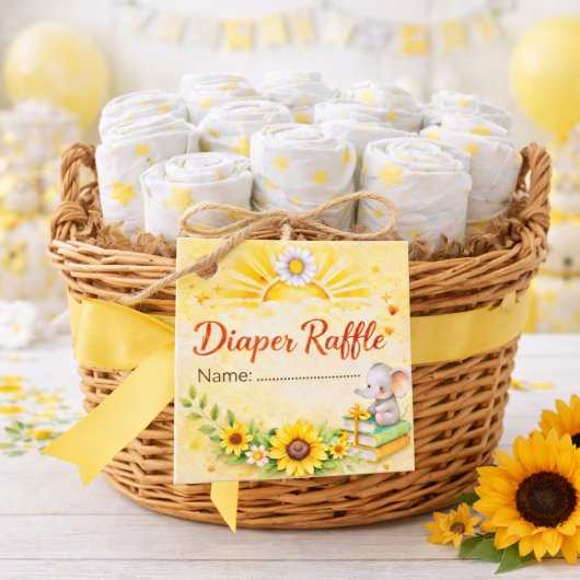 Golden Sun Baby Activity Style Bedankjes Labels