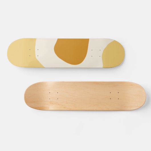 Golden Sun en Wave Half Pipe Skateboard (Horizontaal)