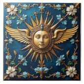Golden Sun God Tegeltje (Voorkant)