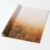 GOLDEN SUN OVER A FOREST CADEAUPAPIER (Uitgerold)