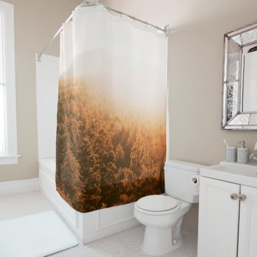 GOLDEN SUN OVER A FOREST DOUCHEGORDIJN (In situ)