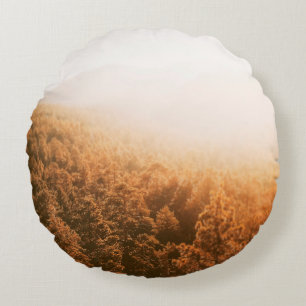 GOLDEN SUN OVER A FOREST ROND KUSSEN