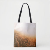 GOLDEN SUN OVER A FOREST TOTE BAG (Voorkant)