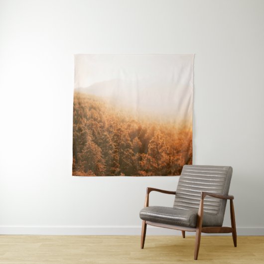 GOLDEN SUN OVER A FOREST WANDKLEED (In situ)