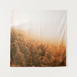 GOLDEN SUN OVER A FOREST WANDKLEED