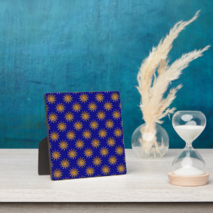 Golden Sun Pattern van Shirley Taylor Fotoplaat