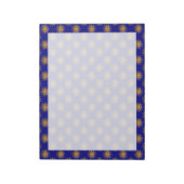 Golden Sun Pattern van Shirley Taylor Notitieblok (Linkerzijde)