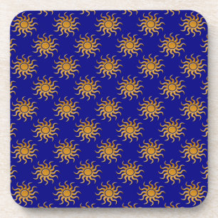 Golden Sun Pattern van Shirley Taylor Onderzetter