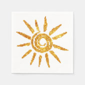 Golden Sun Servetten (Voorkant)
