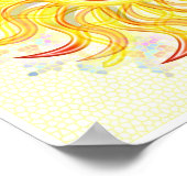 Golden Sun Sparking Chakra Poster (Hoek)