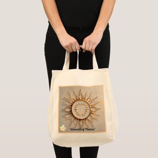 "Golden Sun" Tote Bag (Voorkant (product))