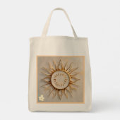 "Golden Sun" Tote Bag (Achterkant)