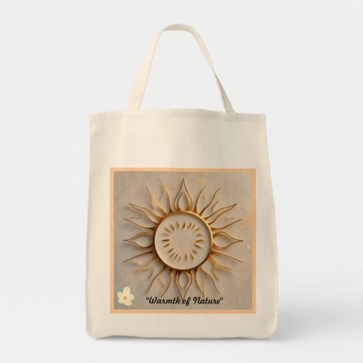"Golden Sun" Tote Bag (Voorkant)