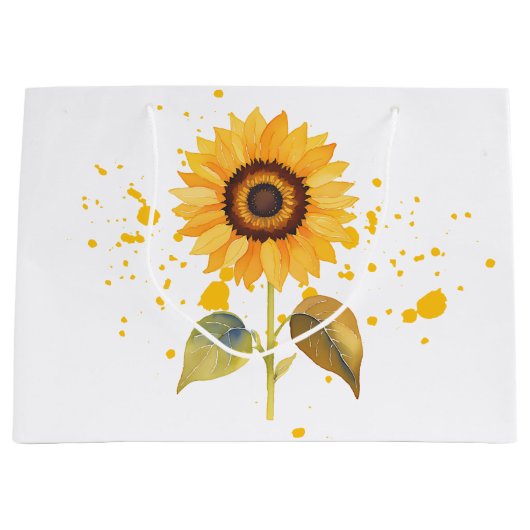 Golden Sunburst Groot Cadeauzakje (Voorkant)