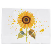 Golden Sunburst Groot Cadeauzakje (Achterkant)