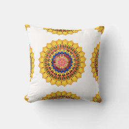 Golden sunburst  kussen