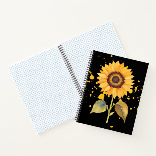 Golden Sunburst Notitieboek (Binnen)