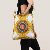 Golden sunburst  tote bag (Dichtbij)