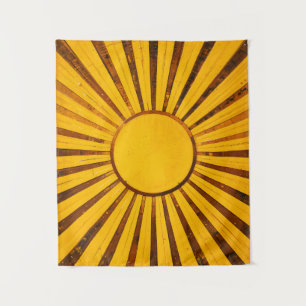Golden Sunburst Wandkleed