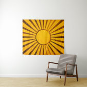 Golden Sunburst Wandkleed (In Situ (horizontaal))