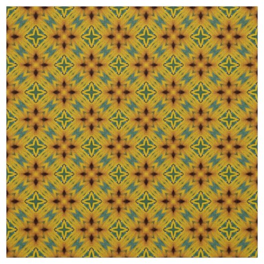 Golden sundance tegel stof (Swatch)