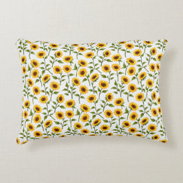 Golden Sunflower Bliss Accent Kussen