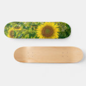 Golden Sunflower Field Persoonlijk Skateboard (Horizontaal)